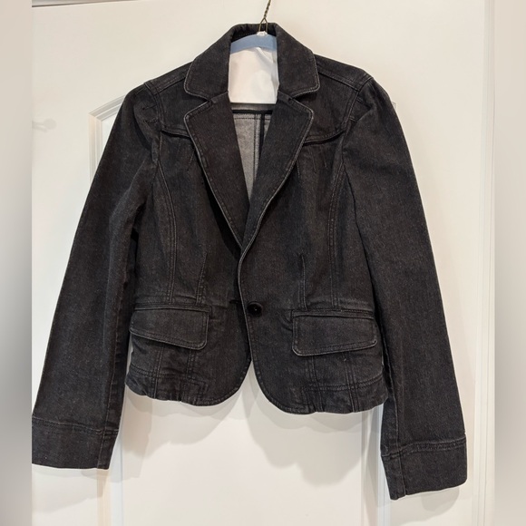 LOFT Jackets & Blazers - LOFT black denim jacket